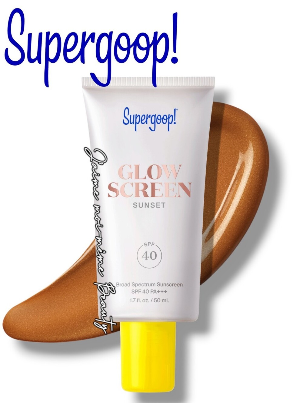 Supergoop! Glow Screen SPF 40 Bronzing Drops/ Makeup Primer